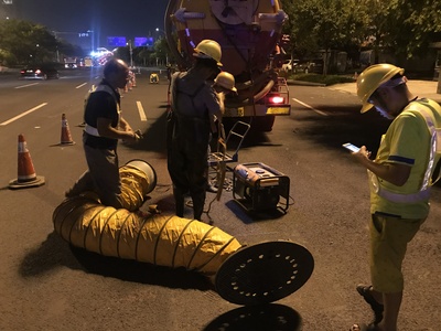 广美CCTV , QV检查、气囊封堵